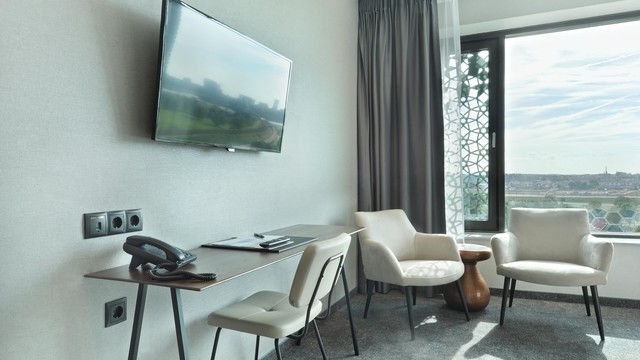 Zithoek Comfort kamer Van der Valk Hotel Nijmegen-Lent